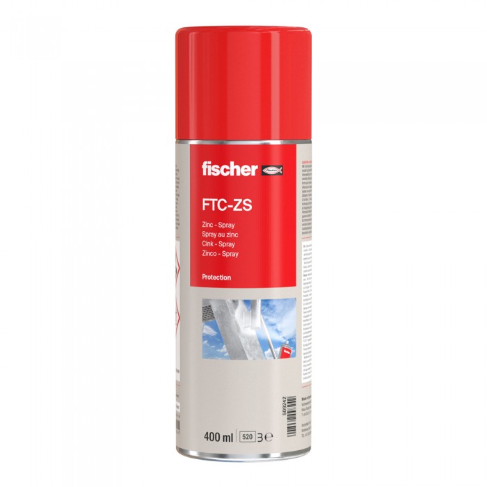 Σπρέι ψυχρού γαλβανίσματος Fischer Zinc Spray FTC-ZS 509242