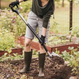 Πατόφτυαρο Αιχμηρό με Εργονομική Λαβή FISKARS Ergonomic™ Spade Grey 311733102