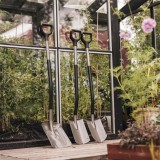 Πατόφτυαρο Αιχμηρό με Εργονομική Λαβή FISKARS Ergonomic™ Spade Grey 311733102