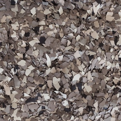 Πολύχρωμες Διακοσμητικές Νιφάδες 200gr Fleur Flakes Bronzite-Brown 14048