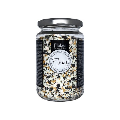 Πολύχρωμες Διακοσμητικές Νιφάδες 200gr Fleur Flakes Tiger-Eye 14049