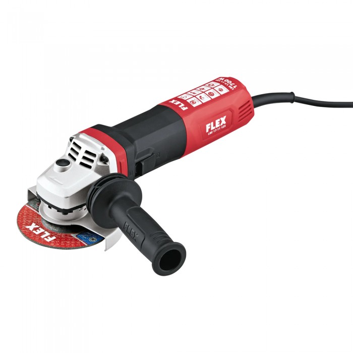 Γωνιακός τροχός 1700 Watt με μεταβλητό αριθμό στροφών και φρένο 125 mm FLEX LBE 17-11 125 447668