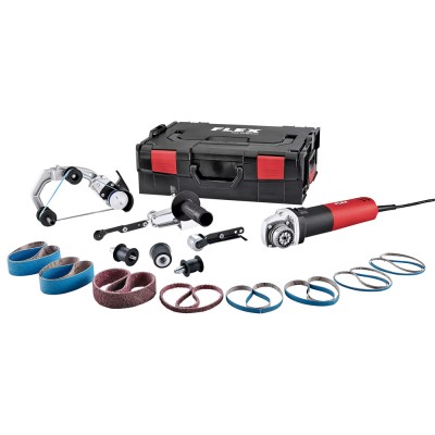 Ταινιολειαντήρας σωλήνων και ταινιολειαντήρας-λίμα TRINOXFLEX σε σετ 800W FLEX BRE 8-4 INOX Set 453463