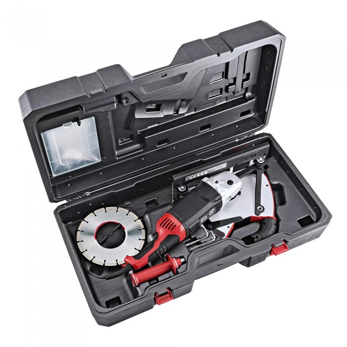 Γωνιακός Τροχός με Κεφαλή Αναρρόφησης Σκόνης χωρίς Οδηγό 2600W FLEX DCG L 26-6 230 Set 494631