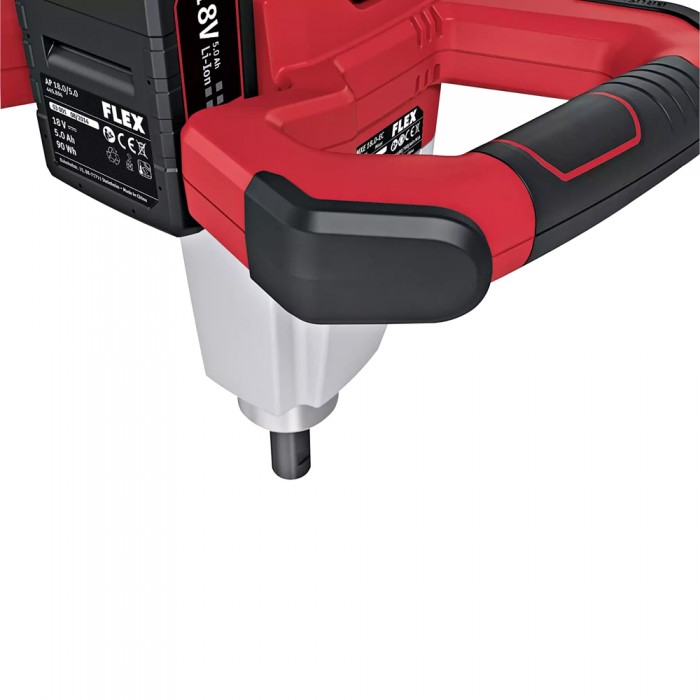 Αναδευτήρας μπαταρίας 2 ταχυτήτων με διακόπτη επιλογής στροφών 3 θέσεων 18.0V FLEX MXE 18.0 EC + HP2 120 495964