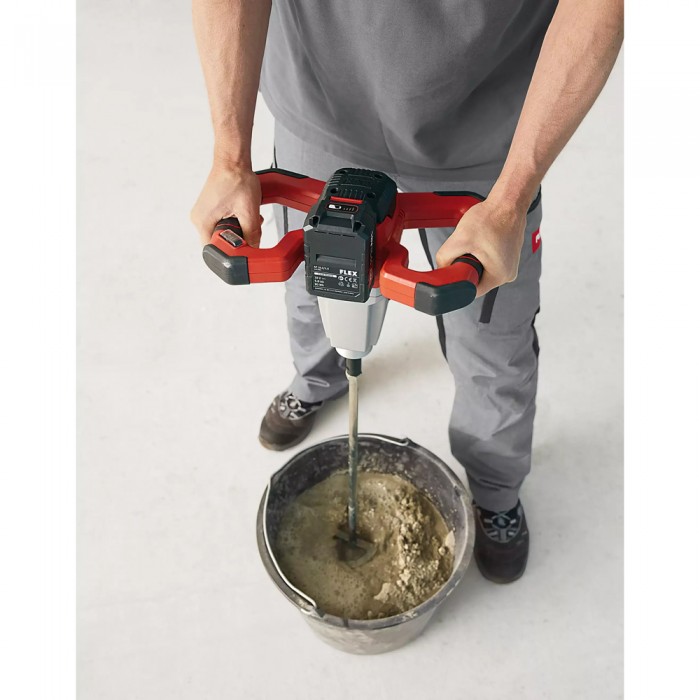 Αναδευτήρας μπαταρίας 2 ταχυτήτων με διακόπτη επιλογής στροφών 3 θέσεων 18.0V FLEX MXE 18.0 EC + HP2 120 495964