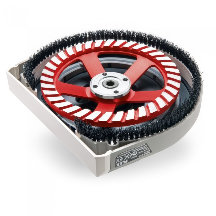 Τριβείο τοίχου και οροφής Μπετόν Giraffe® (Καμηλοπάρδαλη) 1010W με εναλλάξιμο σύστημα κεφαλής FLEX GDE 10 Set Turbo-Jet 504203