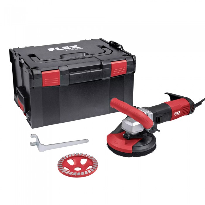 Λειαντήρας Μπετόν Ρυθμιζόμενος με μεταβλητό αριθμό στροφών 1600W FLEX LDE 16-8 125 R Kit Turbo-Jet ΙΙ 504963