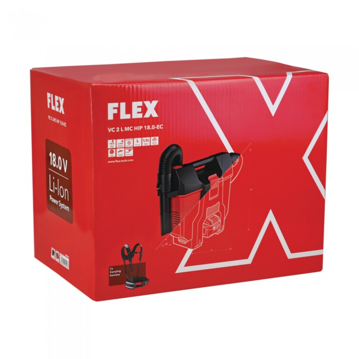 Σκούπα Πλάτης Μπαταρίας 18V FLEX VC 2 L MC HIP 18.0-EC 509981