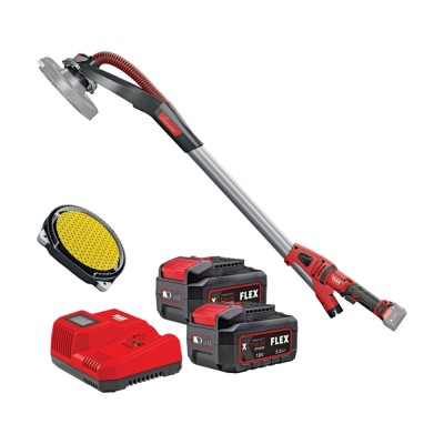 Τριβείο Τοίχου (Καμηλοπάρδαλη) Μπαταρίας με Σύστημα Εναλλάξιμων Κεφαλών 18V FLEX GE MH 18.0-EC/5.0 SET + MH-R 504041