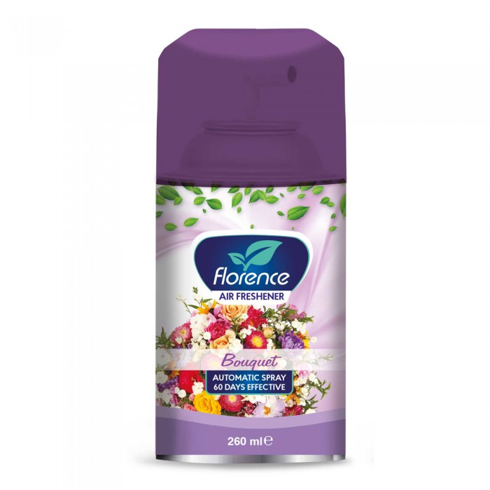 Αποσμητικό Σπρέι Χώρου για συσκευές ψεκασμού Florence Air Fresh Spray BOUQUET 7502 260ml