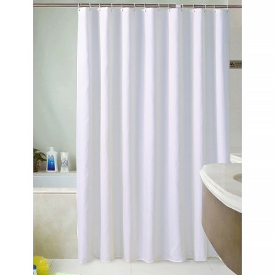 Κουρτίνα Μπάνιου Υφασμάτινη 180x200 εκ., Λευκή Frans Interior Design K1-20