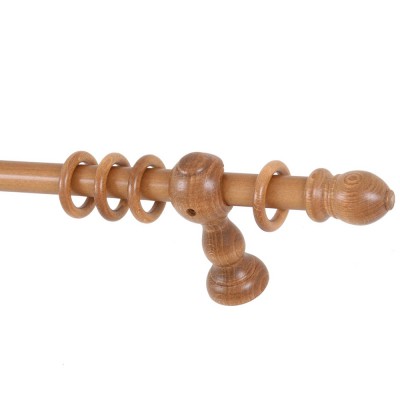 Ξύλινο Κουρτινόξυλο Ø28 Μελί Frans Interior Design