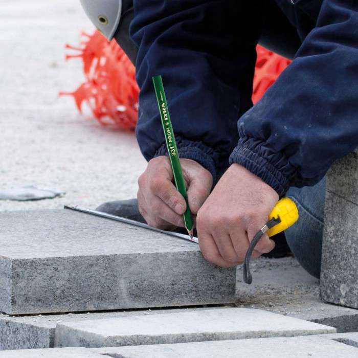 Μολύβι Ξυλουργού Οβάλ 24cm LYRA PROFI 331 Πράσινο