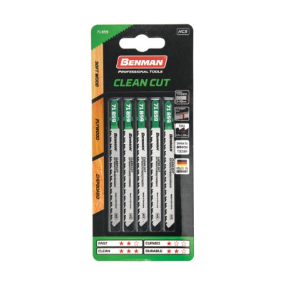 Πριονάκι Σέγας για Κόντρα Πλακέ & Νοβοπάν 100mm Benman Clean Cut 71859 1 Τεμάχιο