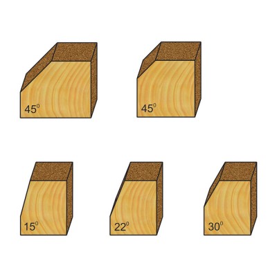 Κοπτικό εργαλείο Ρούτερ μορφής ΒΙΜΗΚΕ D=18 B=9.5 a=15 L=52.5 d=6.35 6014-005-15