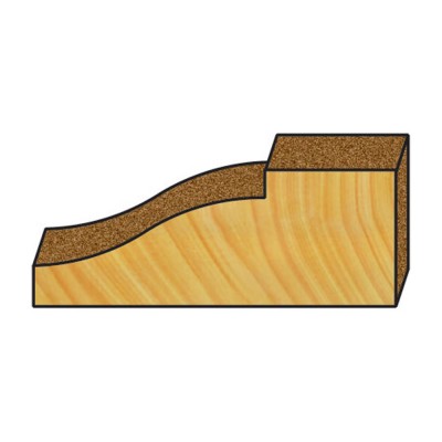 Κοπτικό εργαλείο Ρούτερ μορφής ΒΙΜΗΚΕ D=88 L=64 d=12.7 6014-0200903