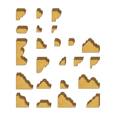 Κοπτικό εργαλείο Ρούτερ μορφής ΒΙΜΗΚΕ D=54 L=96 d=12.7 6014-0240543