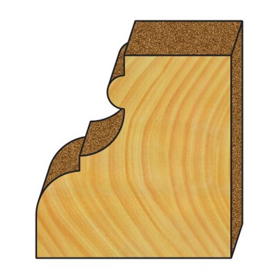 Κοπτικό εργαλείο Ρούτερ μορφής ΒΙΜΗΚΕ D=44.5 L=75 d=12.7 6014-0280443