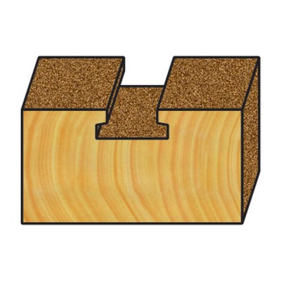 Κοπτικό εργαλείο Ρούτερ μορφής ΒΙΜΗΚΕ D=8 B=9 L=55 d=6.35 6015-0160081