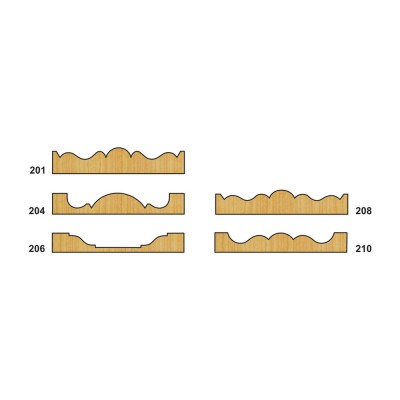 Κοπτικό εργαλείο Ρούτερ μορφής ΒΙΜΗΚΕ D=54 L=72 d=12.7 6015-017201