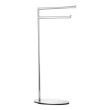 Καλόγερος Πετσετοθήκες 15x30x75cm Bronze Art 0151-AA-3 White Mat