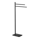 Καλόγερος Πετσετοθήκες 15x20x80cm Bronze Art 01M3-MM-3S Black Mat