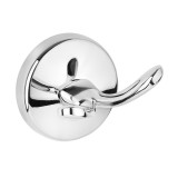 Διπλό άγκιστρο 6x6x5cm Bronze art Hotel 35Η7-10 Chrome