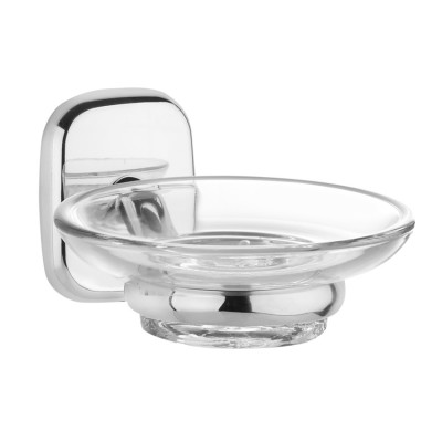 Σαπουνοθήκη Επιτοίχια 11x14x7cm Bronze Art σειρά Hotelia MH01-10-10 Chrome