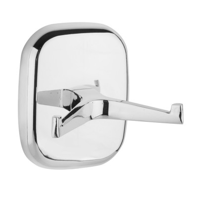 Διπλό άγκιστρο 6.5x5x7cm Bronze Art σειρά Hotelia MH01-32-10 Chrome