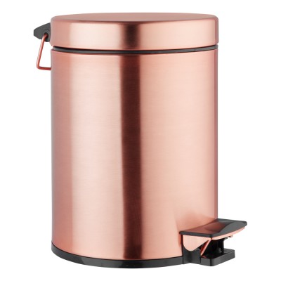 Επιδαπέδιο Χαρτοδοχείο 5 lt Soft close Bronze Art σειρά Inox304 05ΤT-R1-9 Rose Gold Mat