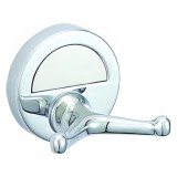 Διπλό άγκιστρο 6x5x5cm Bronze Art σειρά Moon 3514-10 Chrome