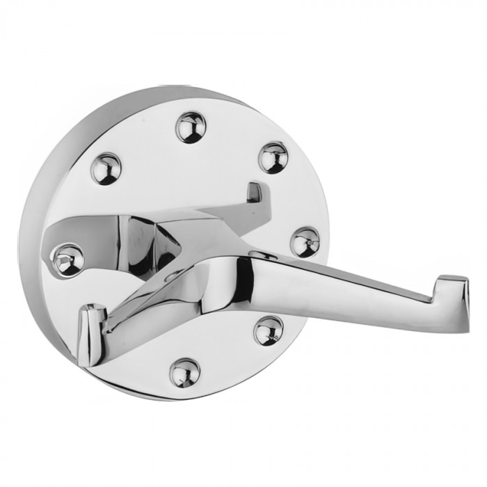 Διπλό άγκιστρο 7x6x5cm Bronze Art σειρά Punto AA02-32-10 Chrome