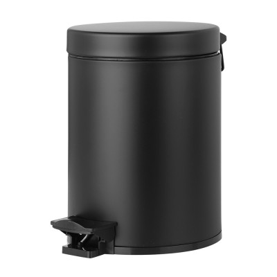 Χαρτοδοχείο Επιδαπέδιο 5ltr Soft close 21x21x29 Bronze Art σειρά T3 SERIES 05T3-MM-9 Black Mat