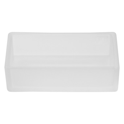 Σαπουνοθήκη γυάλινη Επικαθήμενη 13x9x3cm Bronze Art σειρά San Remo 14M3-10 Chrome