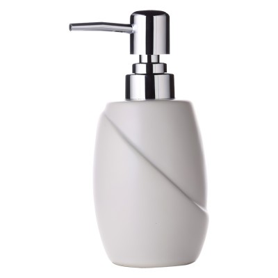 Επικαθήμενο Ντισπένσερ 8x8x16cm Bronze Art σειρά SIMPLE DG01-06-26 WHITE