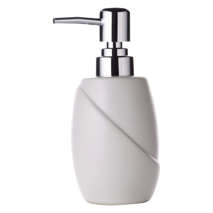 Επικαθήμενο Ντισπένσερ 8x8x16cm Bronze Art σειρά SIMPLE DG01-06-26 WHITE