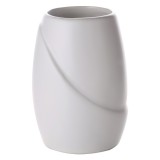 Ποτηροθήκη Επικαθήμενη 8x8x10cm Bronze Art σειρά SIMPLE DG01-06-28 WHITE