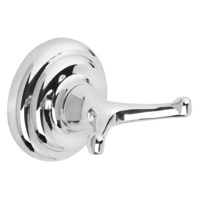 Διπλό άγκιστρο 6x6x5.5cm Bronze Art σειρά Toronto 3516-10 Chrome