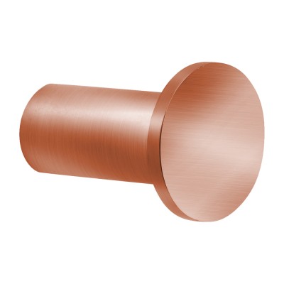 Μονό άγκιστρο μπάνιου Ø28 3x3x3cm Bronze Art σειρά UNIVERSAL INOX 31H7-51-28 Copper Mat