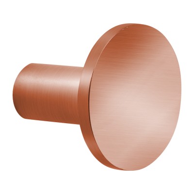 Μονό άγκιστρο μπάνιου Ø42 4x3x4cm Bronze Art σειρά UNIVERSAL INOX 31H7-51-42 Copper Mat