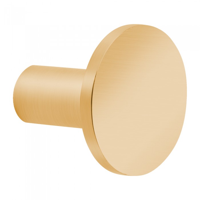 Μονό άγκιστρο μπάνιου Ø42 4x3x4cm Bronze Art σειρά UNIVERSAL INOX 31H7-G1-42 Brass Mat