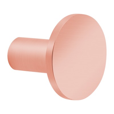 Μονό άγκιστρο μπάνιου Ø42 4x3x4cm Bronze Art σειρά UNIVERSAL INOX 31H7-R1-42 Rose Gold Mat