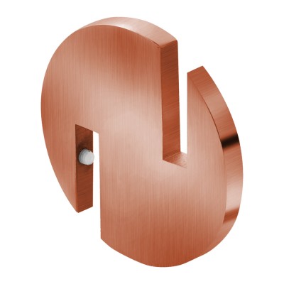 Άγκιστρο σε γυαλί D6 6-8mm Bronze Art σειρά UNIVERSAL INOX 31VS-51 Copper Mat