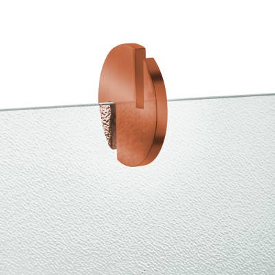 Άγκιστρο σε γυαλί D6 6-8mm Bronze Art σειρά UNIVERSAL INOX 31VS-51 Copper Mat