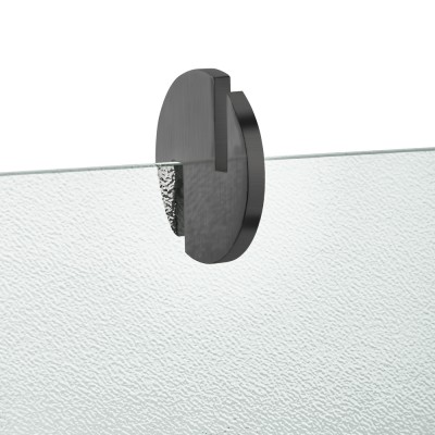 Άγκιστρο σε γυαλί D6 6-8mm Bronze Art σειρά UNIVERSAL INOX 31VS-81 Graphite Mat