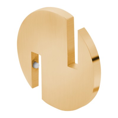 Άγκιστρο σε γυαλί D6 6-8mm Bronze Art σειρά UNIVERSAL INOX 31VS-G1 Brass Mat