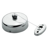 Απλώστρα μπάνιου 9x9x3cm Bronze Art σειρά UNIVERSAL INOX 39H7-10 Chrome