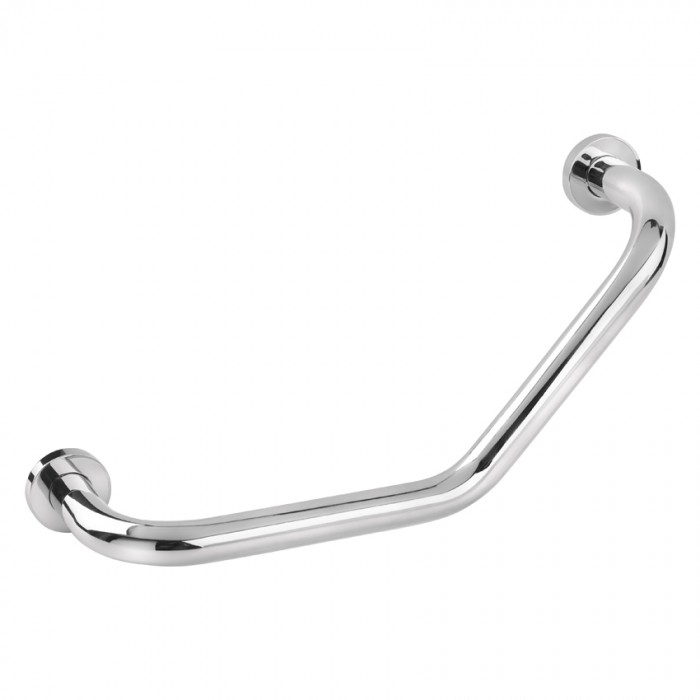 Γωνιακή λαβή μπάνιου Ø2.5 42x9x10cm Bronze Art σειρά UNIVERSAL INOX 44H7-10 Chrome