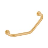 Γωνιακή λαβή μπάνιου Ø2.5 42x9x10cm Bronze Art σειρά UNIVERSAL INOX 44H7-G1 Brass Mat